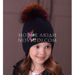 Шапка зимняя для девочки DISCO STAR kids Миалт