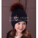 Шапка зимняя для девочки DISCO STAR kids Миалт