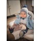 Комплект с натуральной опушкой для мальчика LOVELY TOYS (UROCZE ZABAWKI) 68-98