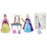 Disney Princess. Куклы Принцессы Дисней Анна & Эльза, из м/ф Холодное Сердце, в наборе с аксессуарами, 13,9х5,7х16,6см